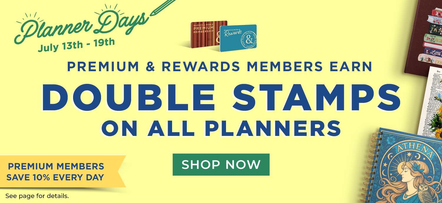 Premium & Rewards Members Earn Double Stamps on All Planners - Shop Now