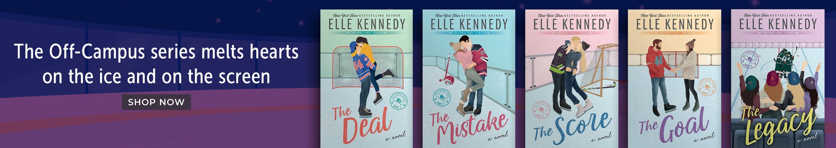The Off-Campus series melts hearts on the ice and on the screen Shop Now