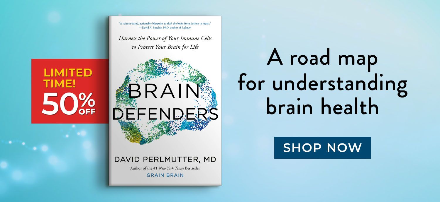 Brain Defenders by David Perlmutter - A Road Map for Understanding Brain Health = Shop Now