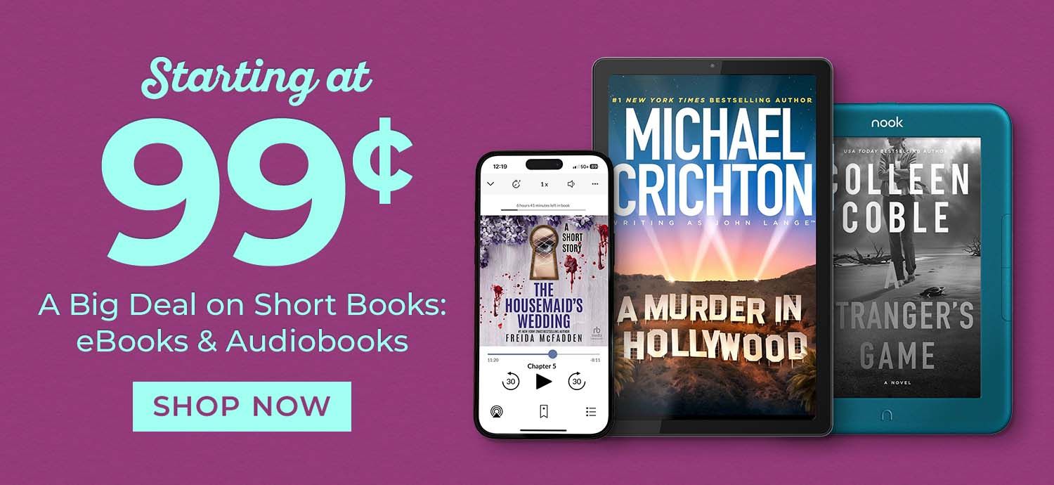 Starting at 99¢ - A Big Deal on Short Books - Shop Now