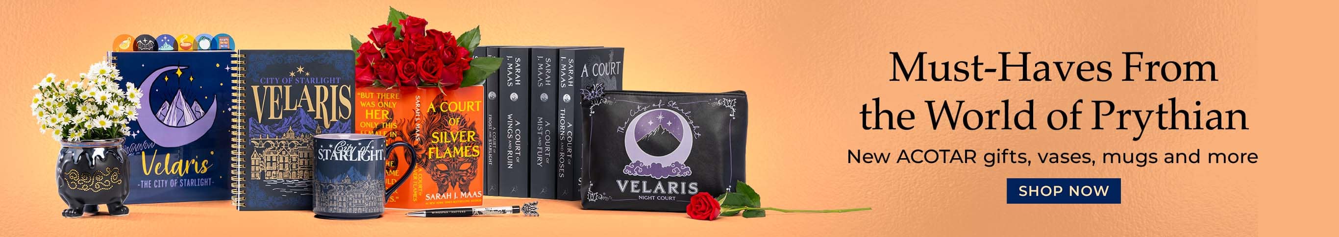 Must-Haves From the World of Prythian - New ACOTAR gifts, vases, mugs and more - Shop Now