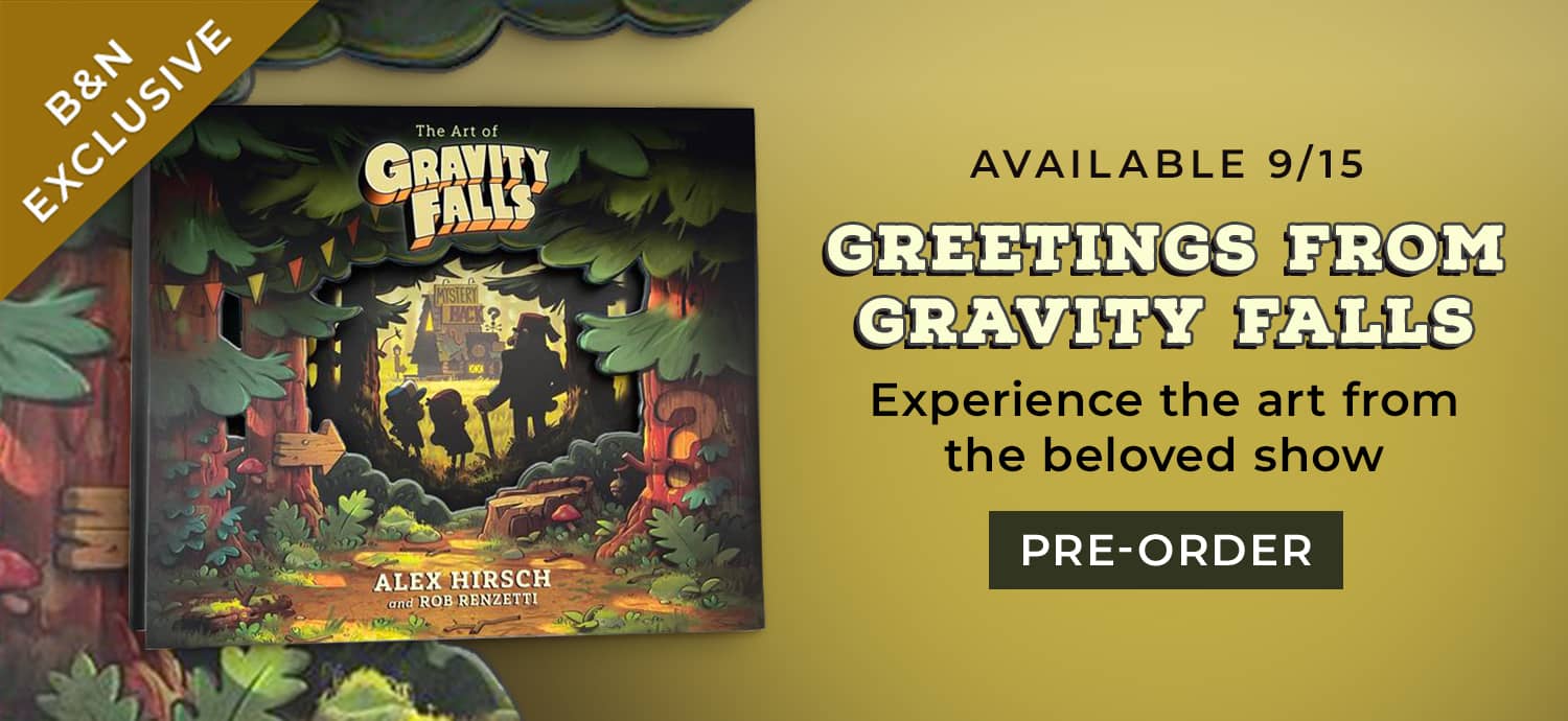 Available 9/15 The Art of Gravity Falls by Alex Hirsch Pre-Order