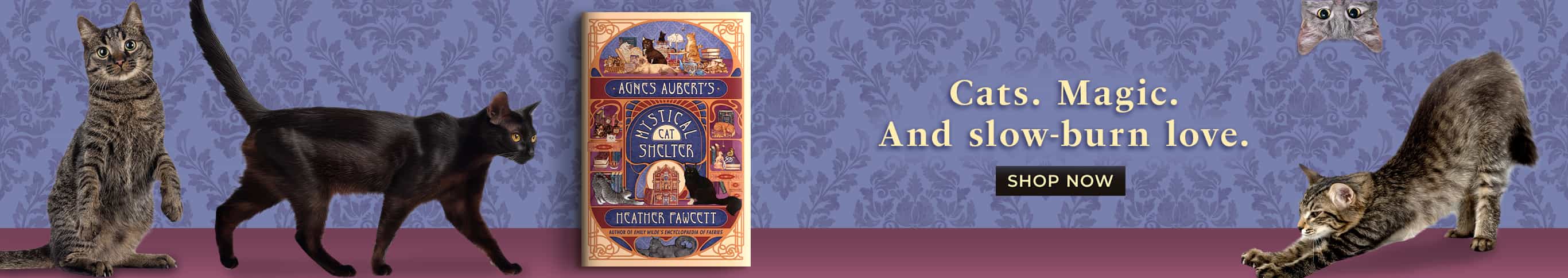 Mystical Cat Shelter by Agnes Auberts - Shop Now