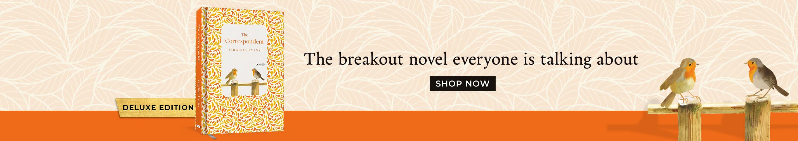 The Breakout Novel Everyone Is Talking About - Shop Now - The Correspondent Deluxe Edition by Virginia Evans