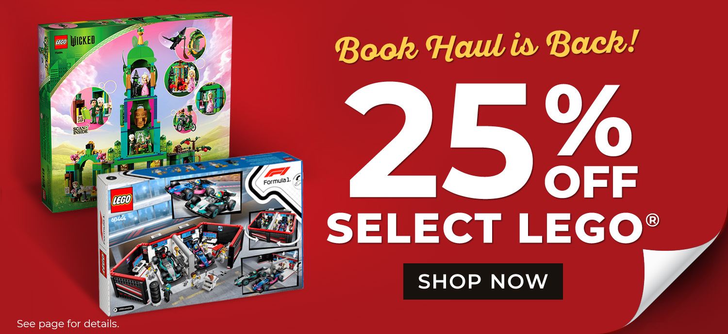 Book Haul is Back! 25% Off Select Lego Shop Now