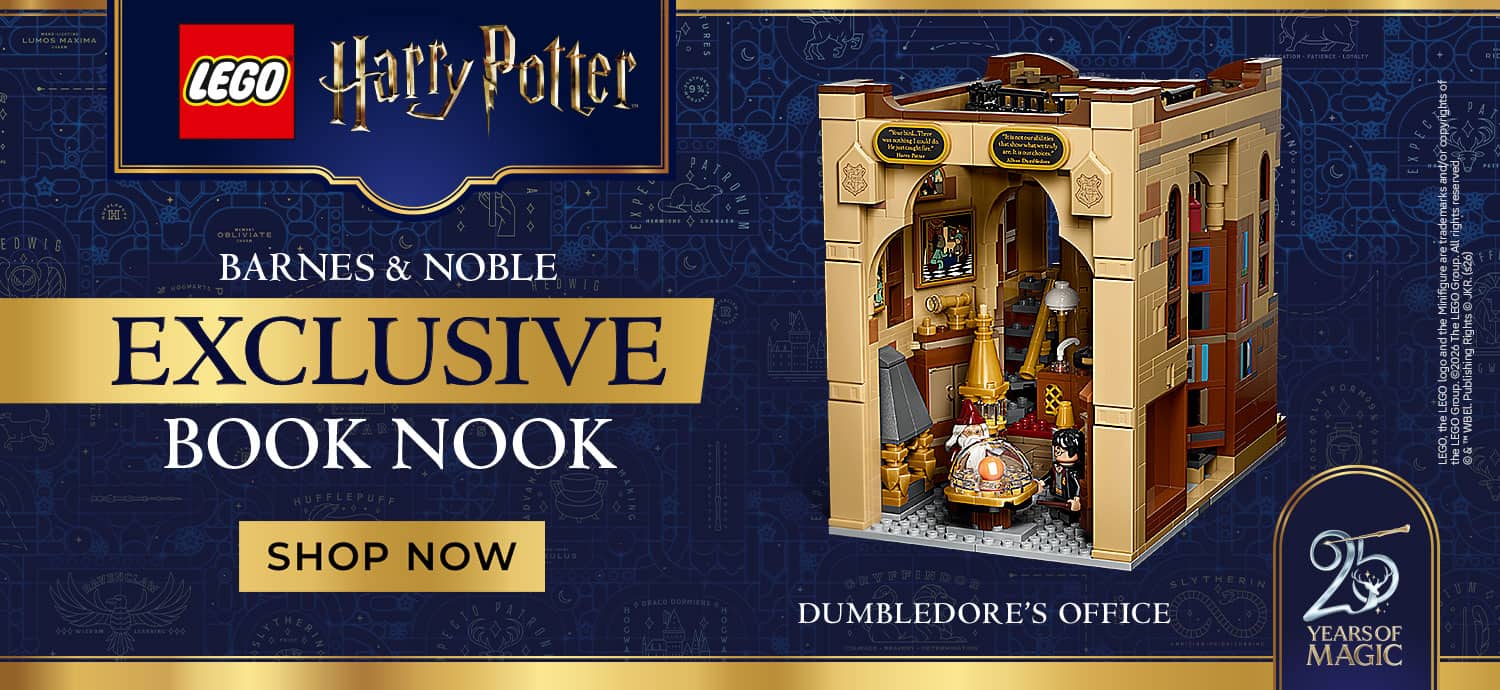 LEGO Harry Potter Dumbledore's Office Exclusive Book Nook Now Available