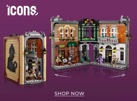 LEGO Icons Sherlock Holmes Book Nook Shop Now