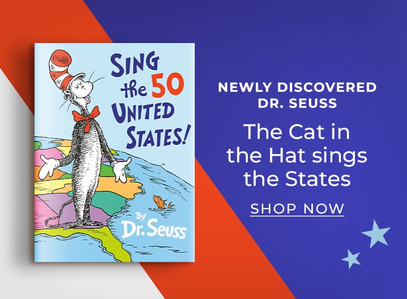 Sing the 50 United States Newly Discovered Dr. Seuss The Cat in the Hate sings the States Shop Now