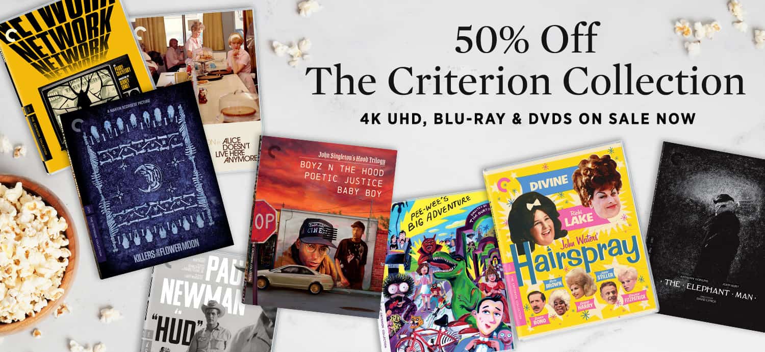50% Off The Criterion Collection
