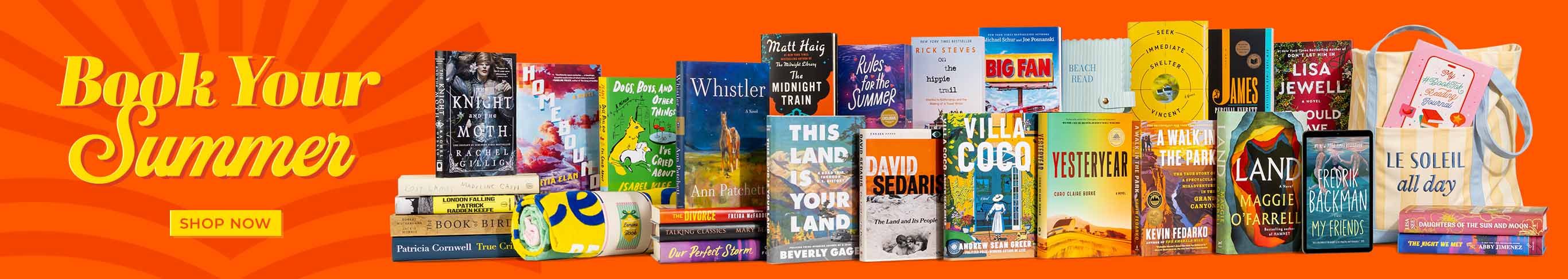 Book Your Summer - Summer Reading.- Shop Now