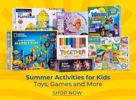 Summer Activities for Kids Toys, Games and More