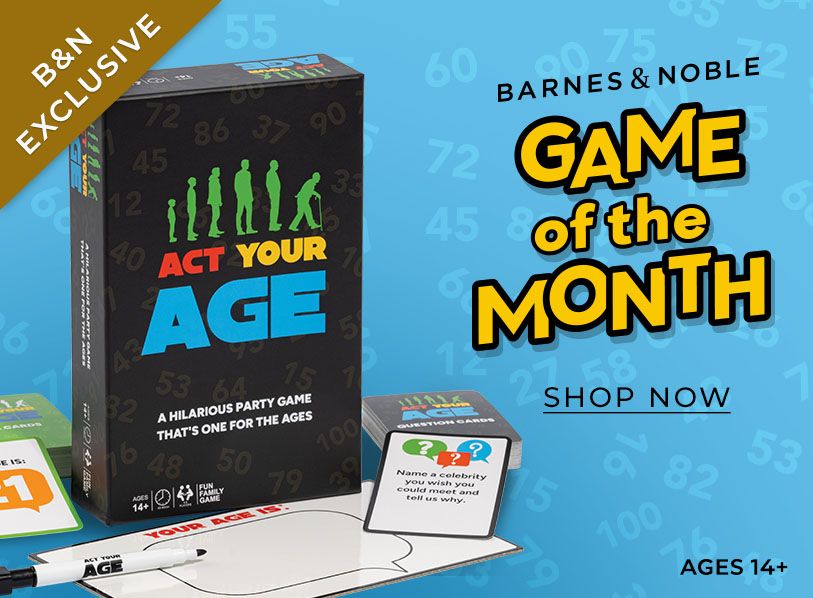 Barnes & Noble Game of the Month Shop Now Ages 14+