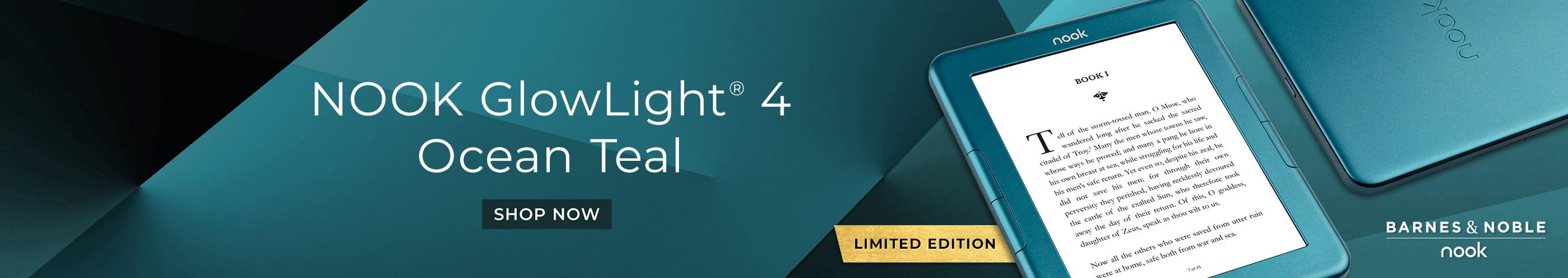 NOOK GlowLight 4 Ocean Teal, Limited Edition - SHOP NOW
