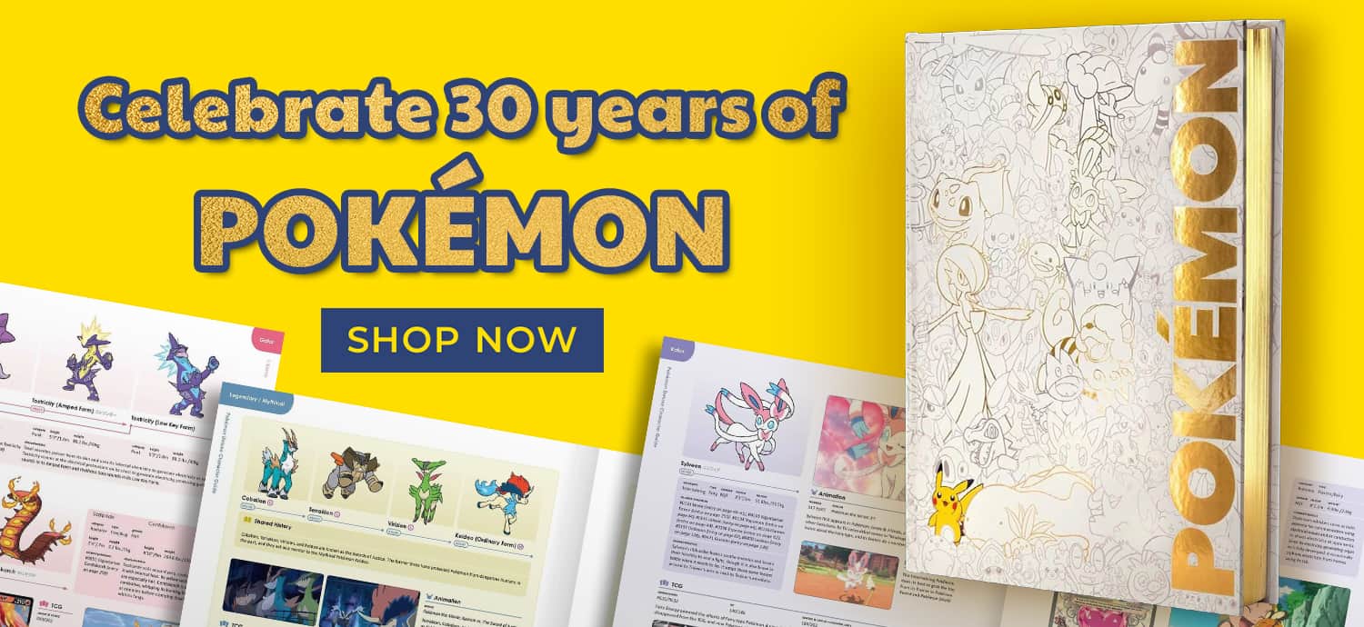Celebrate 30 Years of Pokemon - Shop Now