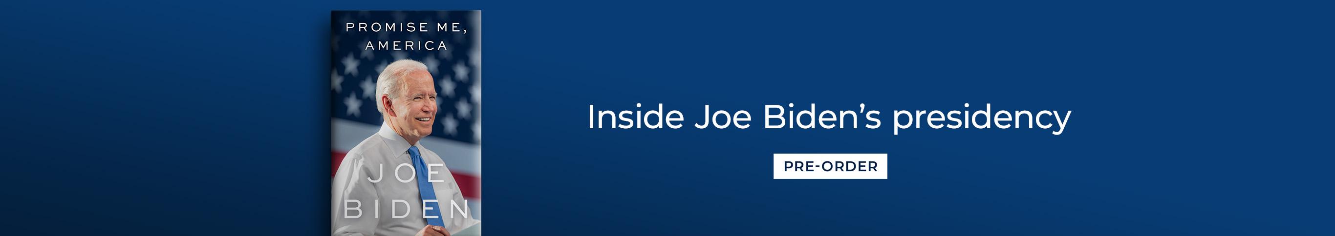Promise Me, America - Joe Biden - Pre-Order