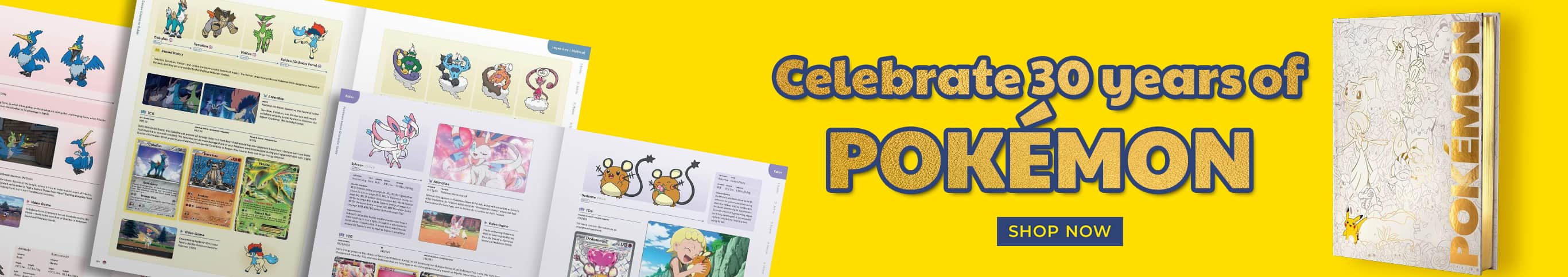 Celebrate 30 Years of Pokemon - Shop Now