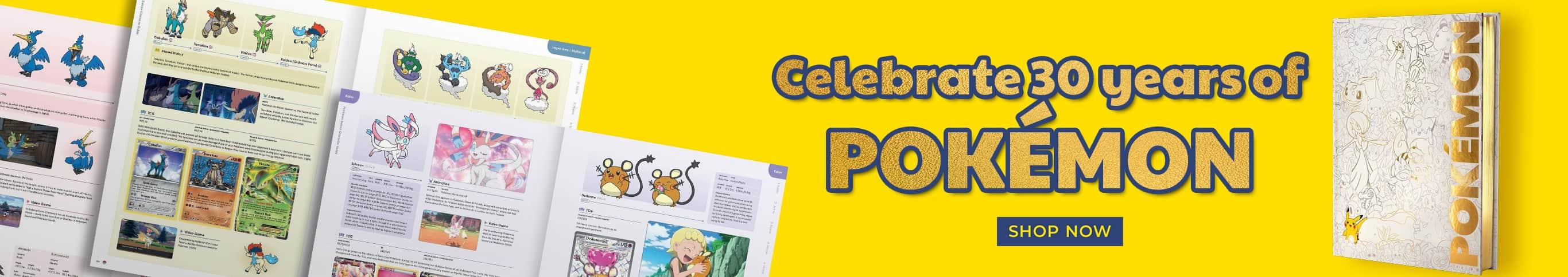 Celebrate 30 Years of Pokemon - Shop Now