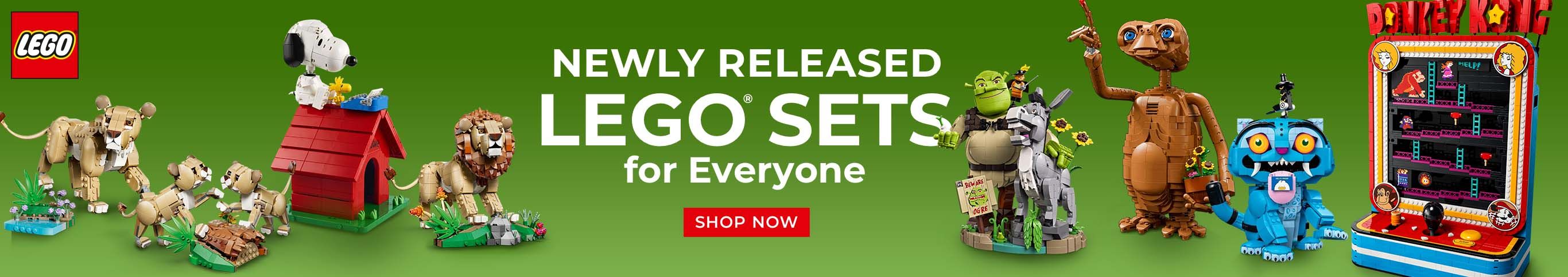 Build It Brick by Brick: Newly Released LEGO Sets for Everyone. Shop Now