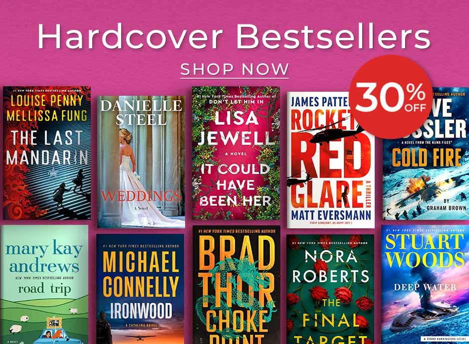 Hardcover Bestsellers 30% Off Shop Now