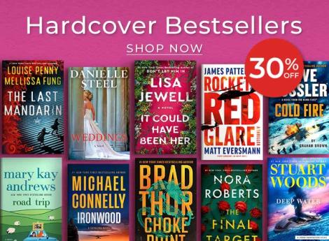 Hardcover Bestsellers 30% Off Shop Now