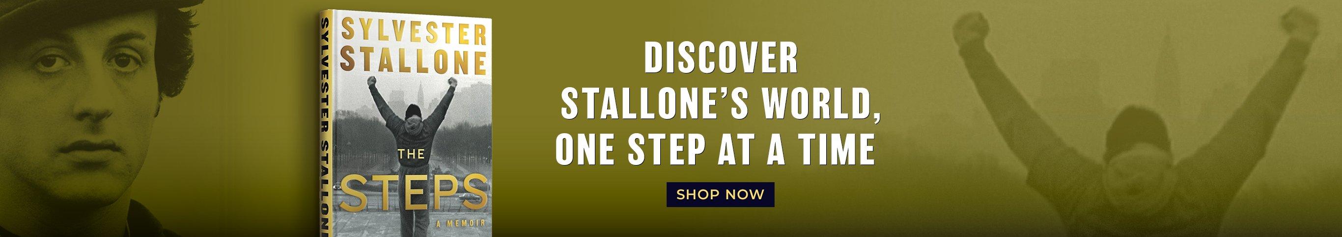 Discover Stallone's World, One Step at a Time - The Steps by Sylvester Stallone - Shop Now