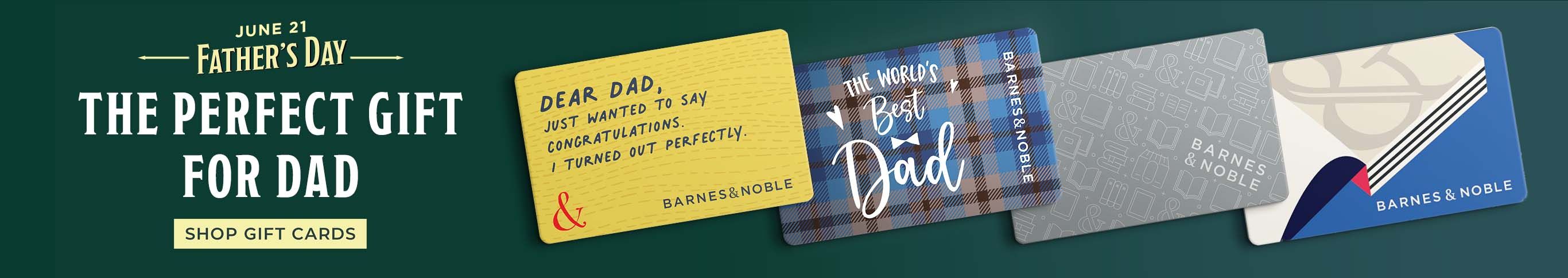 June 21 Father's Day The Perfect Gift For Dad Shop Gift Cards