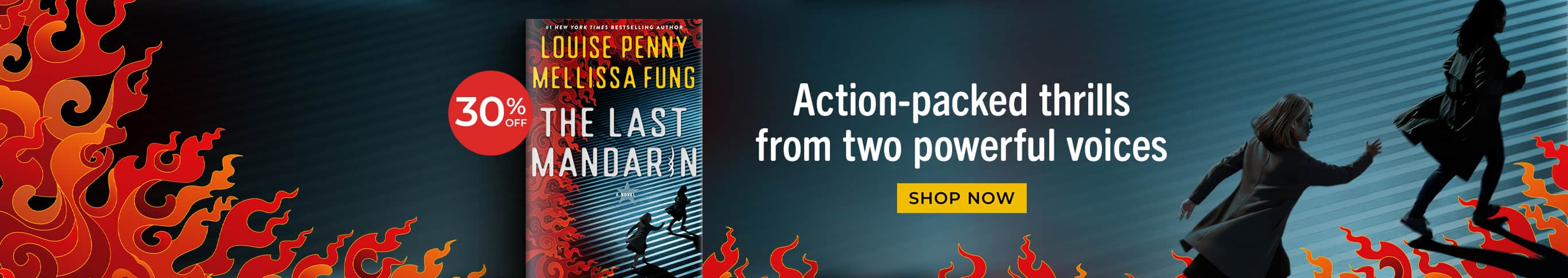 The Last Mandarin. 30% Off. Action-packed thrills from two powerful voices. Shop Now.