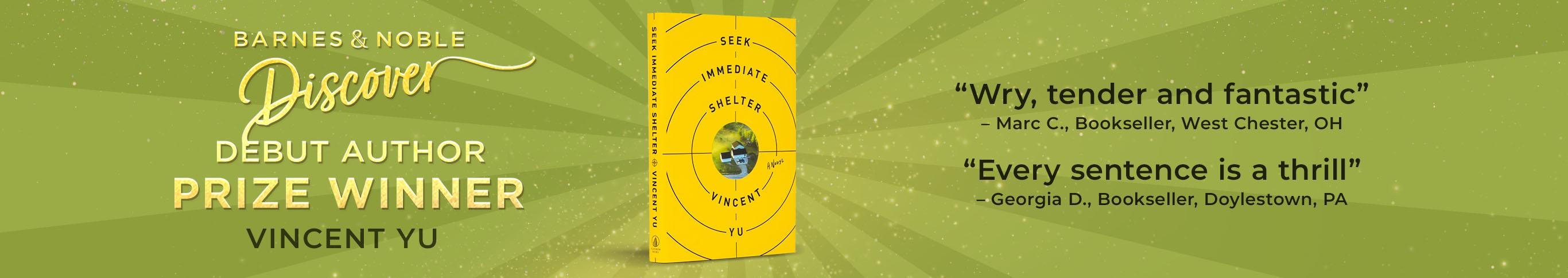 Barnes & Noble Discover Debut Author Prize Winner Vincent Yu