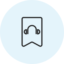 Audiobooks Savings Icons