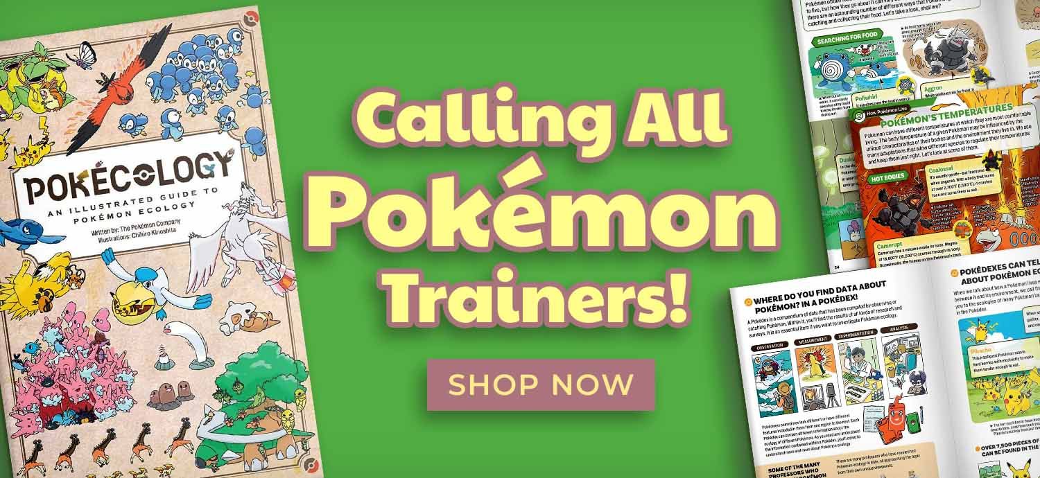 Pokecology - Calling all Pokemon Trainers! Shop Now