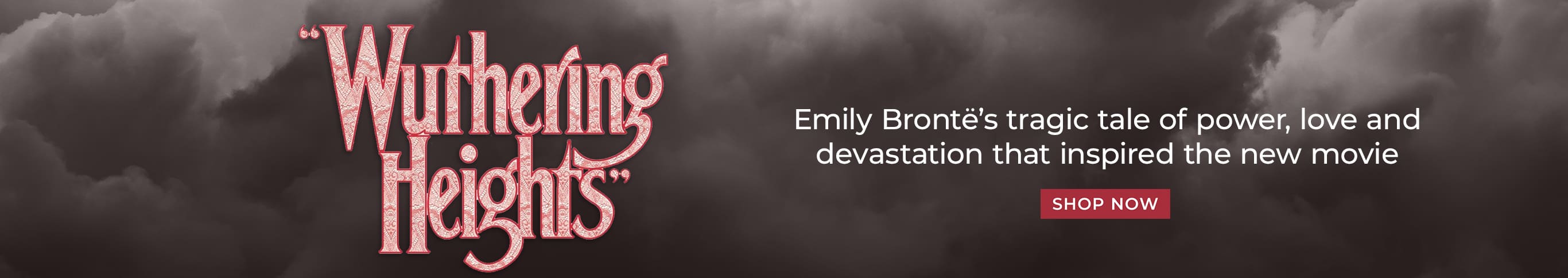 'Wuthering Heights': Emily Brontë's tragic tale of power, love and devastation that inspired the new movie. Shop Now