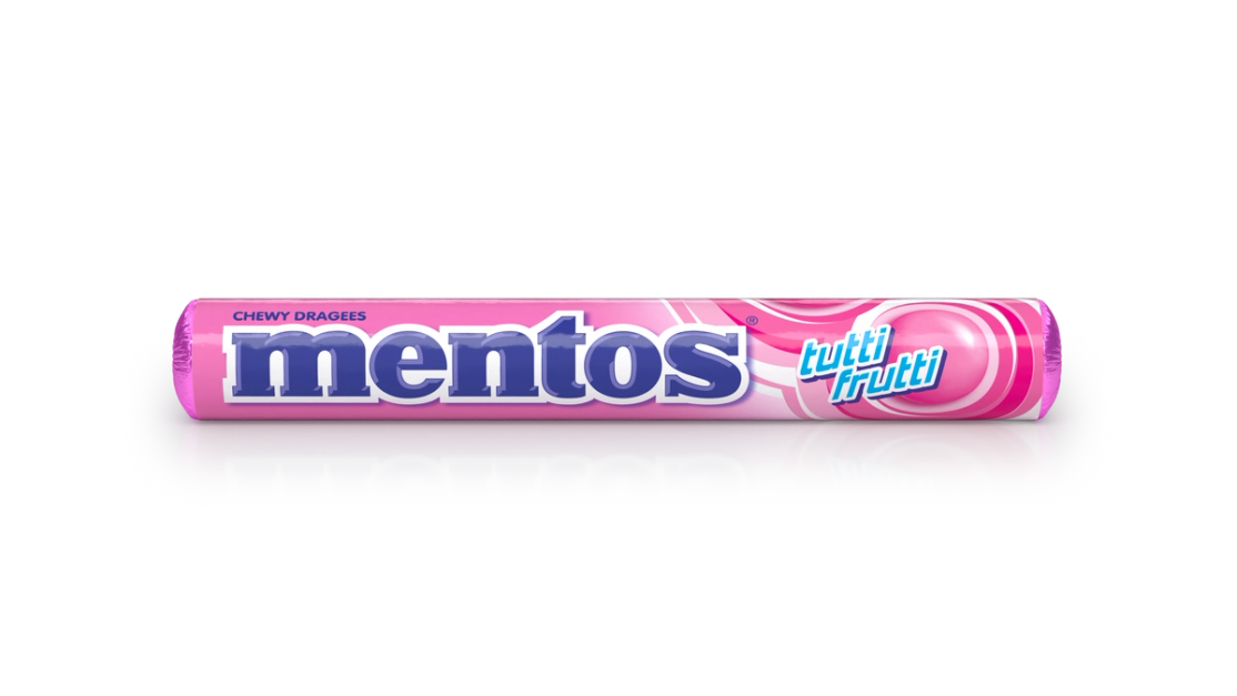 Mentos Candy Tutti Frutti 14 piece roll Mentos Arabia