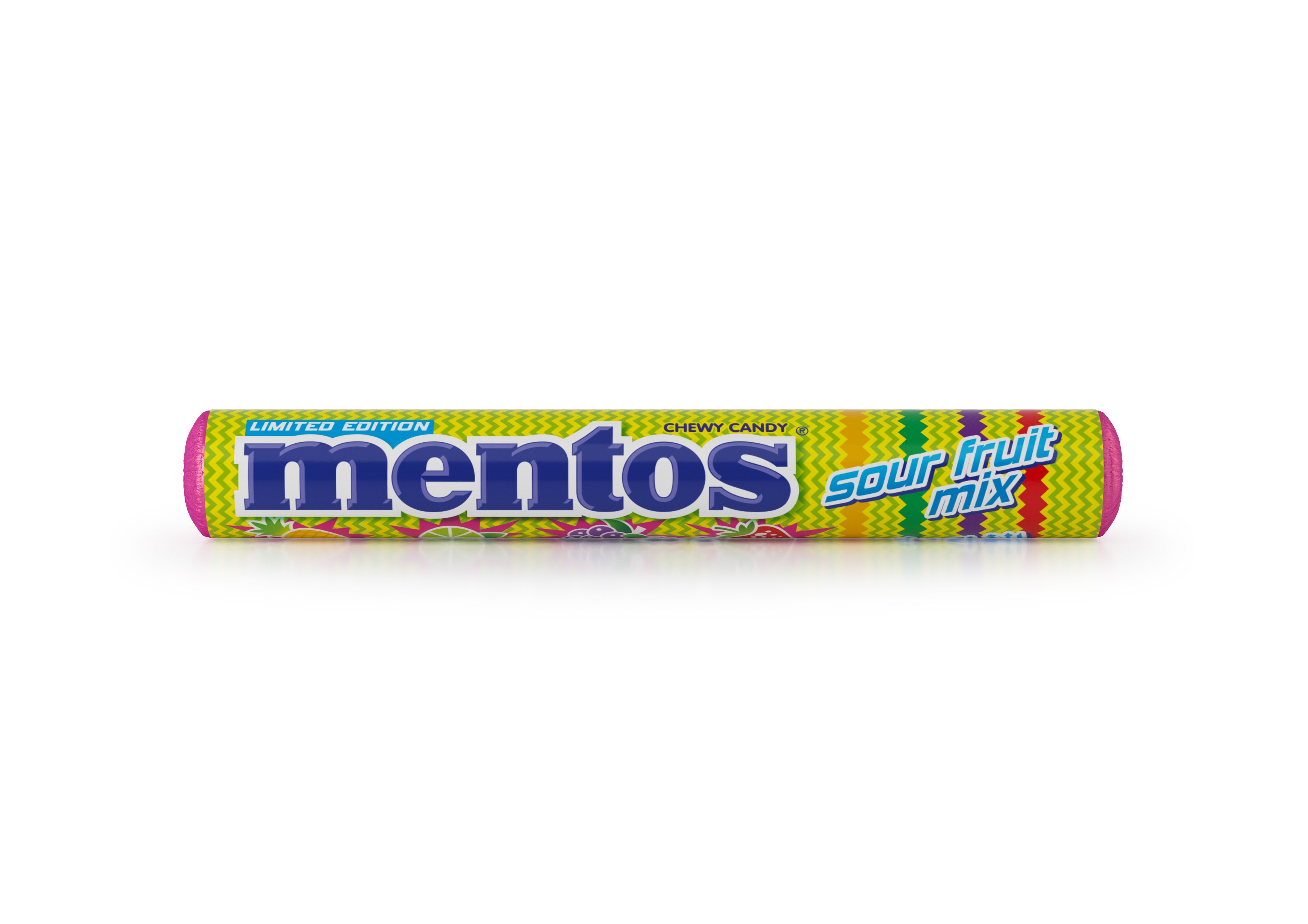 Mentos Candy Sour Mix 14 piece roll