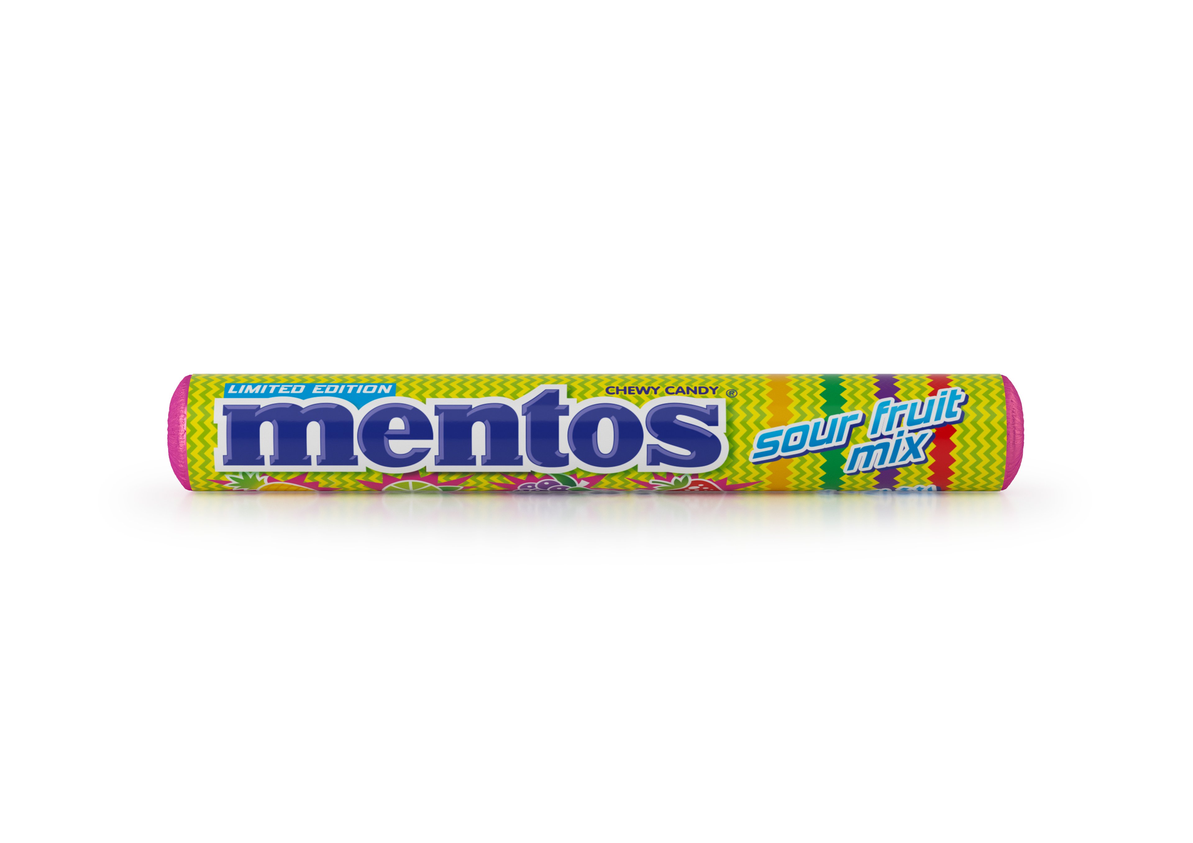 Mentos Candy Sour Mix 14 piece roll