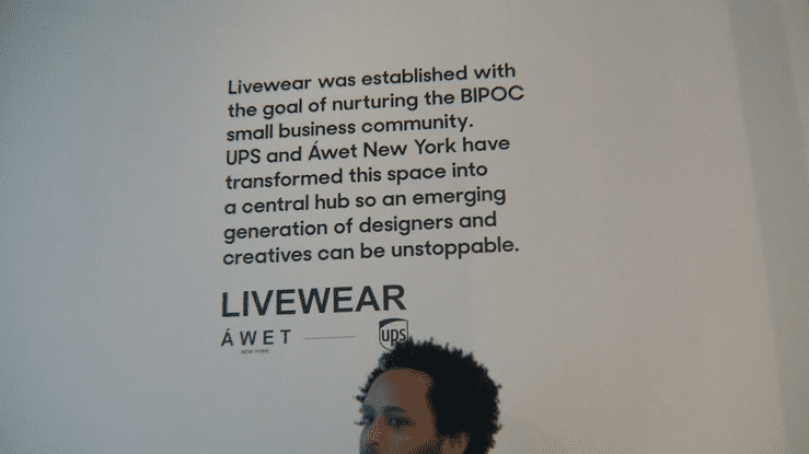 UPS x Livewear / Story of Support / Martin Agency Chelsea Poster