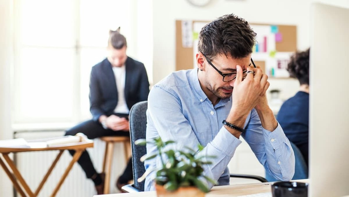 Ansiedade e estresse estão sendo causados pela empresa ou são da esfera pessoal?