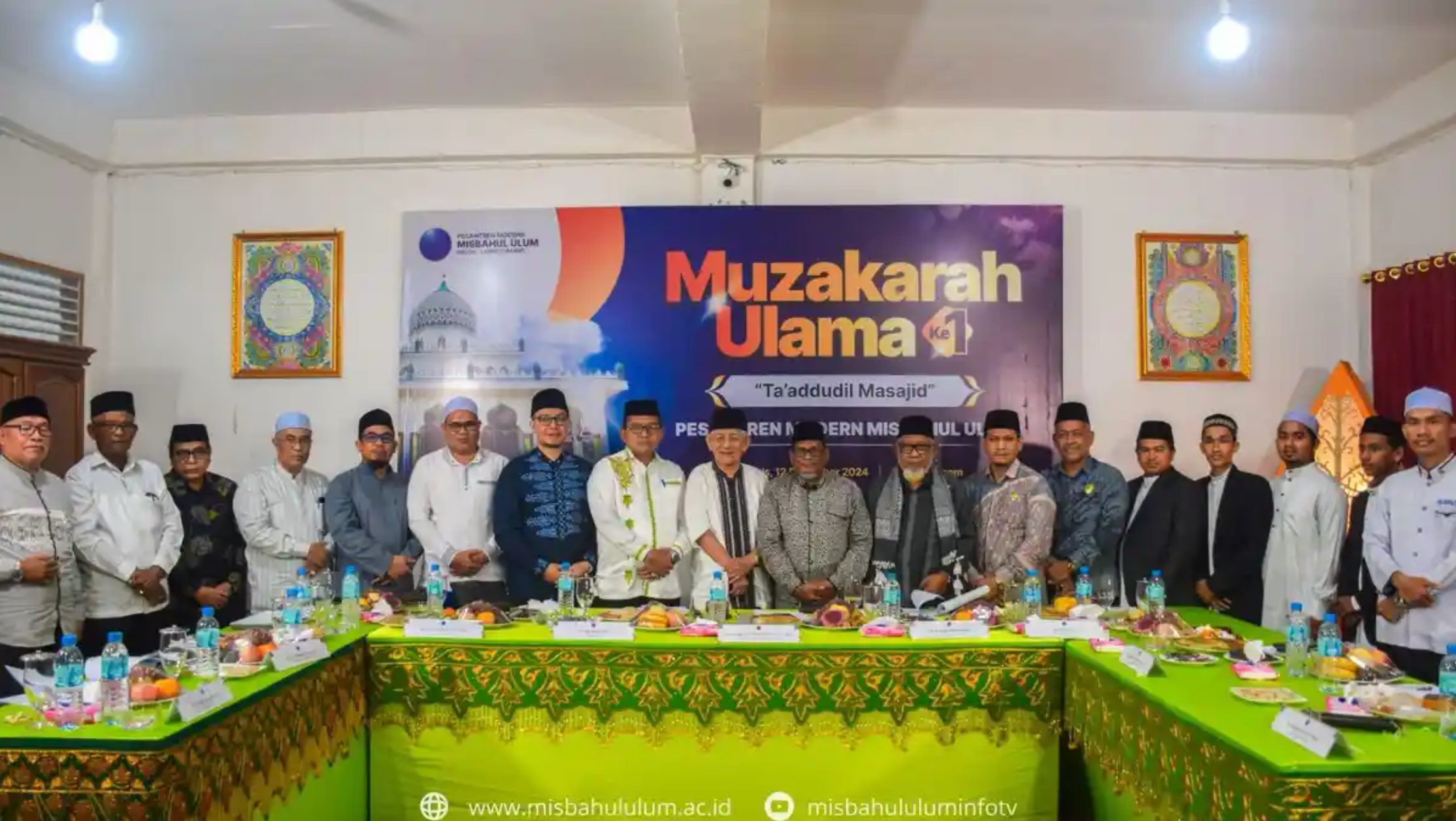 Pesantren Modern Misbahul Ulum Adakan Muzakarah Ulama yang Pertama