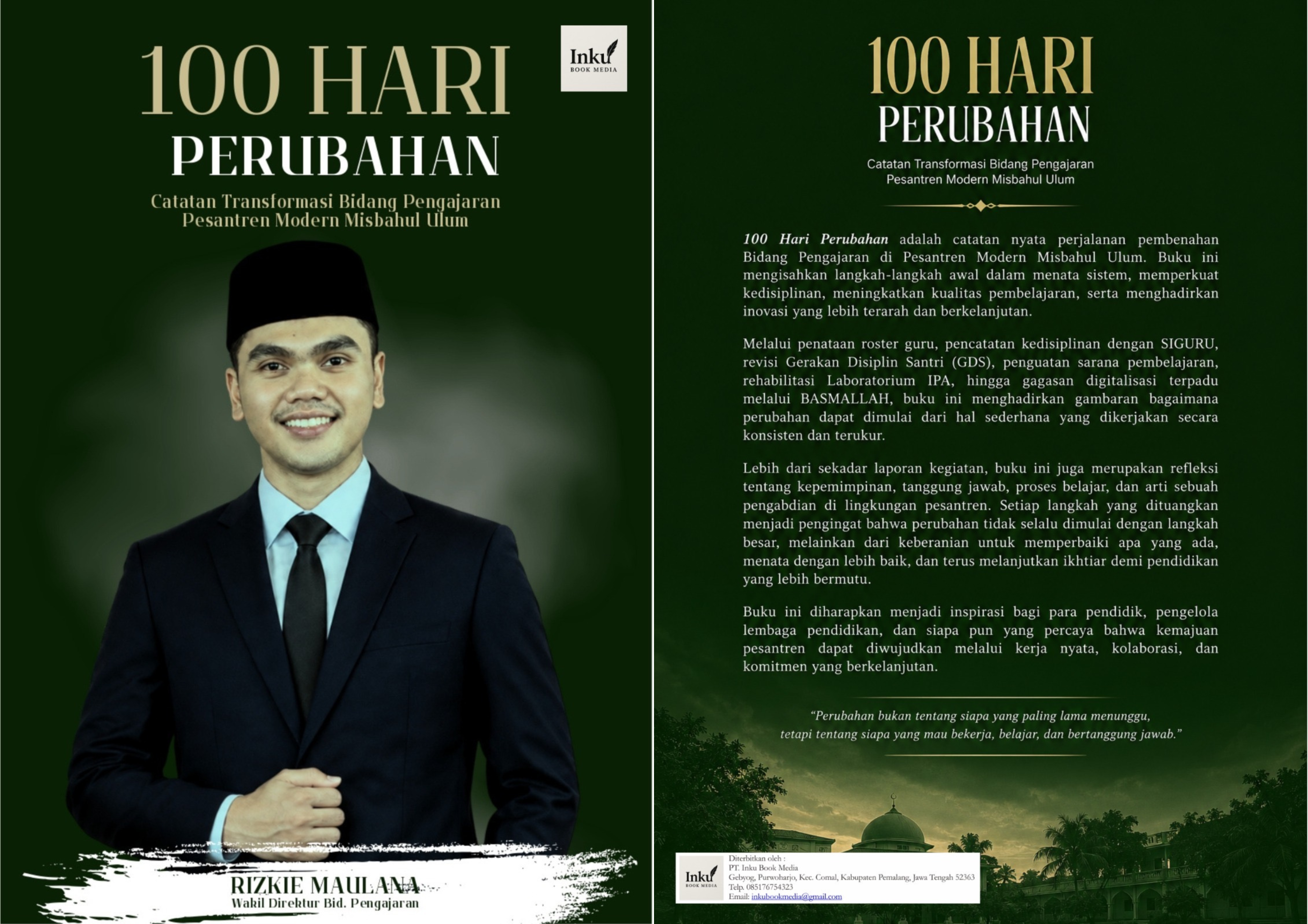 Cover Buku 100 Hari Perubahan 