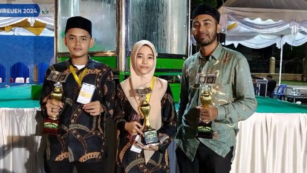 6 Santri, Alumni, dan Guru Misbahul Ulum Lhokseumawe Raih Juara dalam MTQ Ke-37 Kabupaten Bireuen