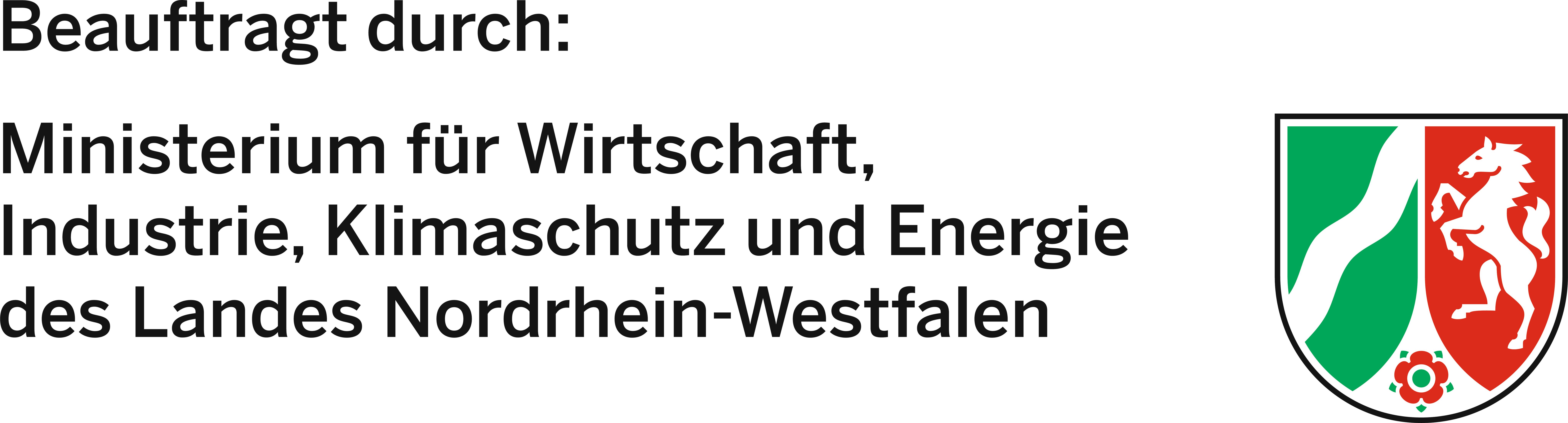 Beauftragt durch das Ministerium für Wirtschaft, Industrie, Klimaschutz und Energie des Landes Nordrhein-Westfalen