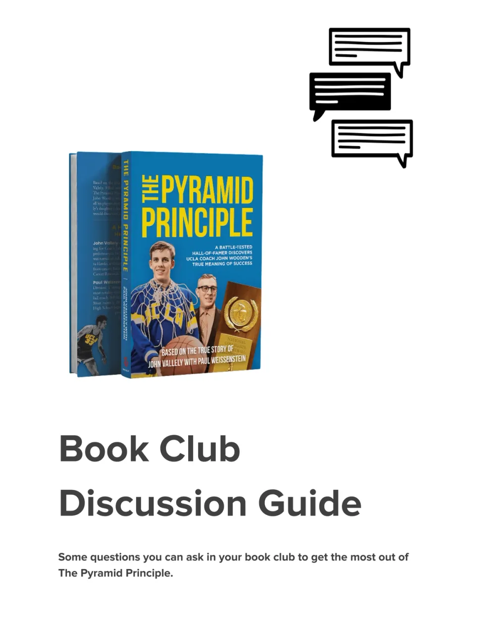 The Pyramid Principle Book Club Discussion Guide — cover