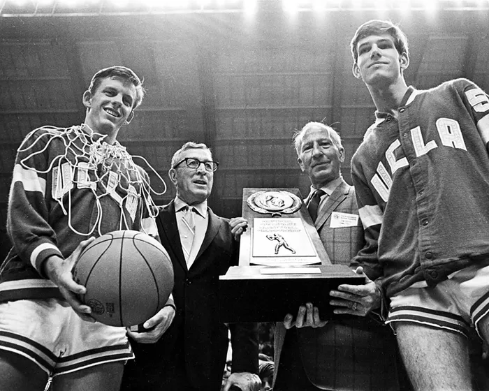John Vallely on the basketball court