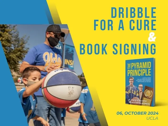 From the Court to the Cause: Dribble for a Cure and The Pyramid Principle Book Signing on October 6