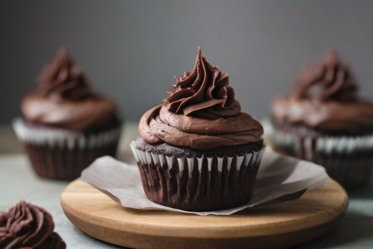 Plant-Based Vegan Chocolate Cupcakes image 2