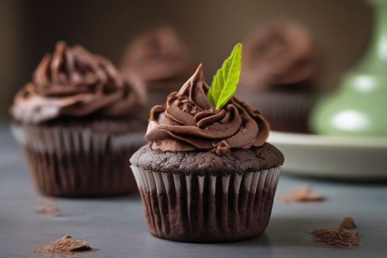 Plant-Based Vegan Chocolate Cupcakes image 0