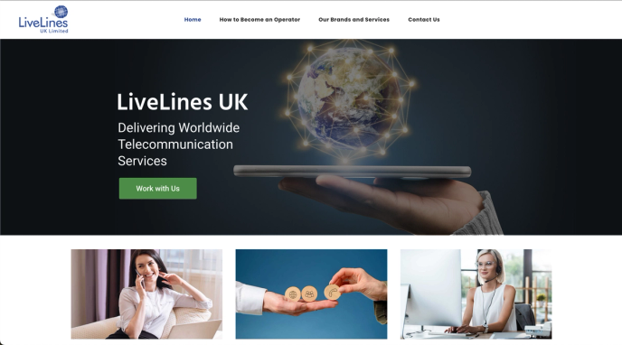 LiveLines Website