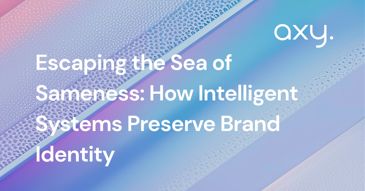 Escaping the Sea of Sameness: How Intelligent Systems Preserve Brand Identity