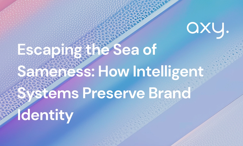 Escaping the Sea of Sameness: How Intelligent Systems Preserve Brand Identity
