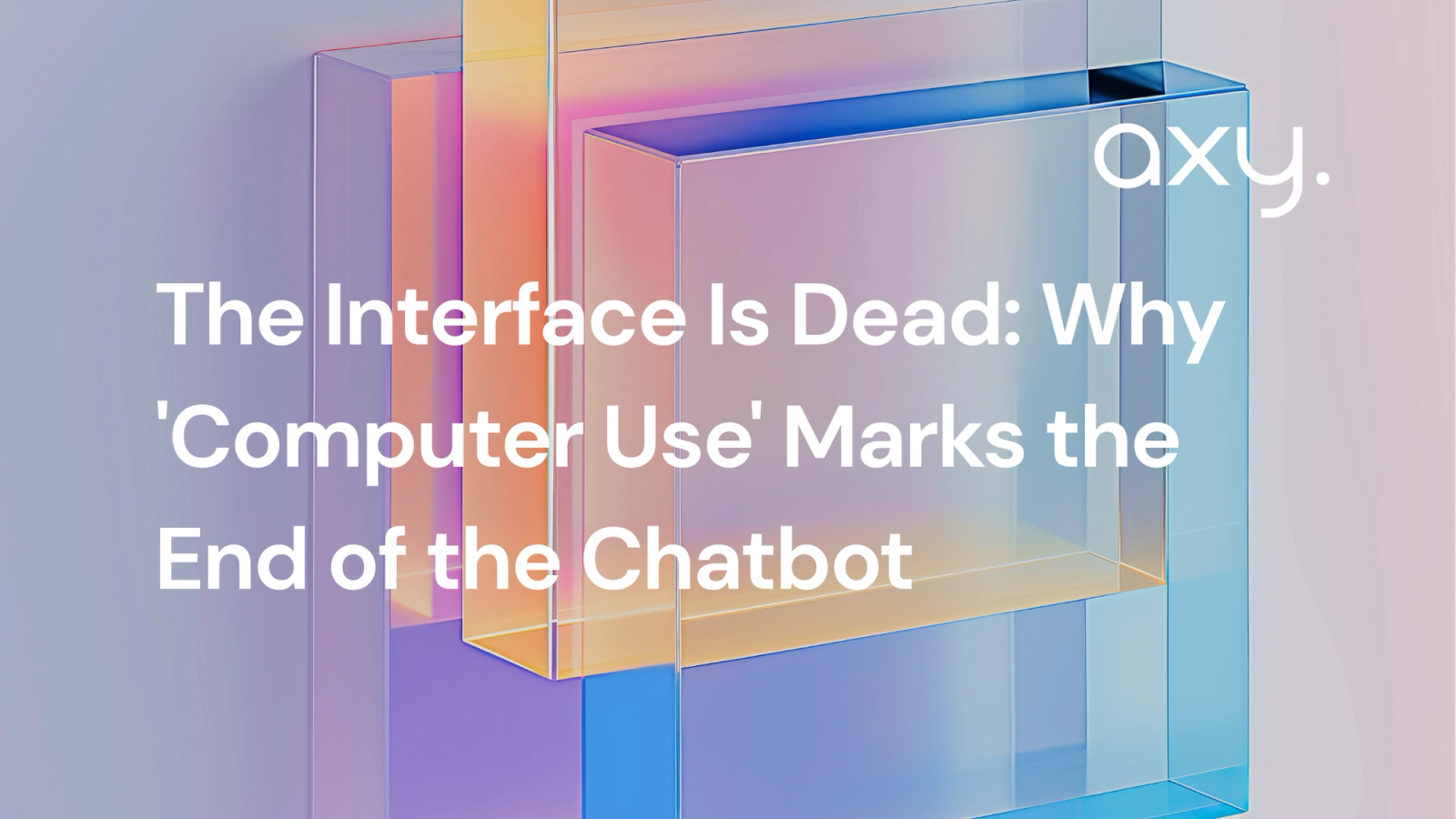 The Interface Is Dead: Why 'Computer Use' Marks the End of the Chatbot