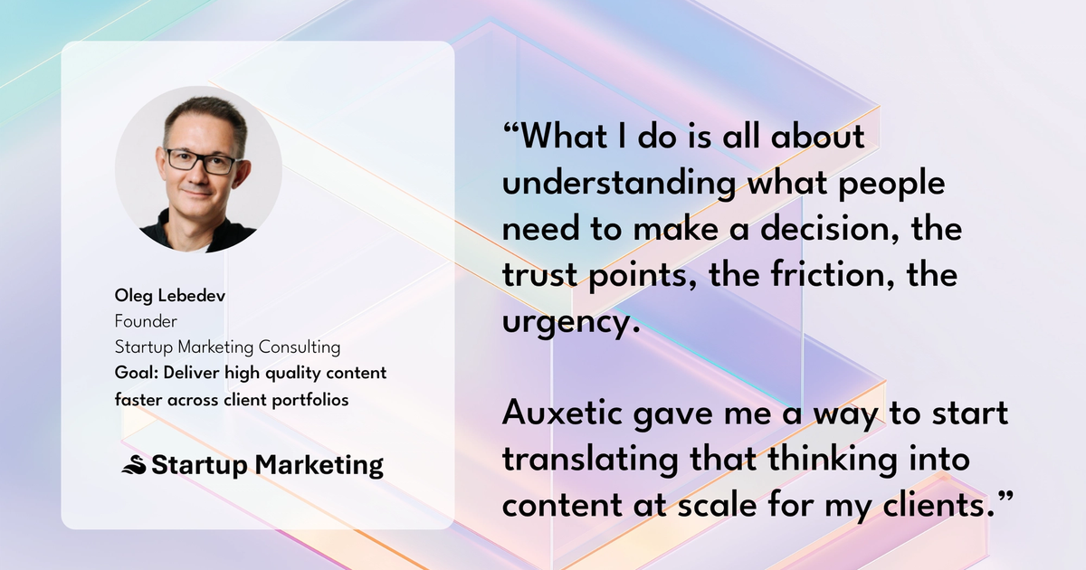How a Fractional CMO Uses Axy to Scale Strategic Thinking and Translate Insight Into Content